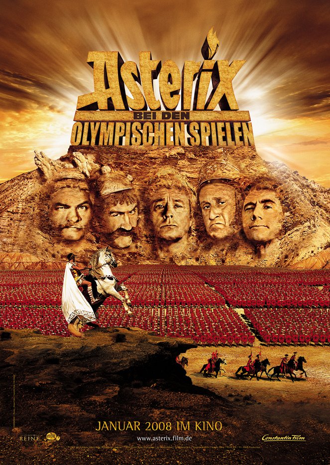 Asterix az Olimpián - Plakátok