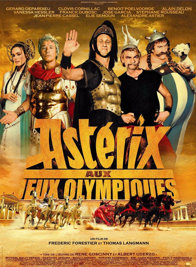 Astérix nos Jogos Olímpicos - Cartazes