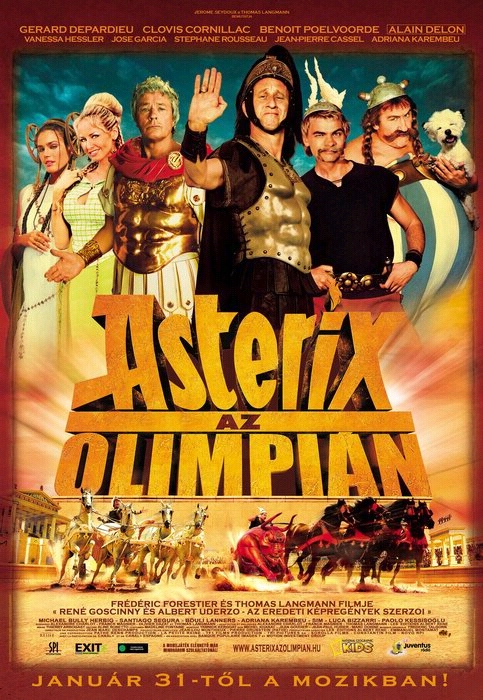 Asterix az Olimpián - Plakátok