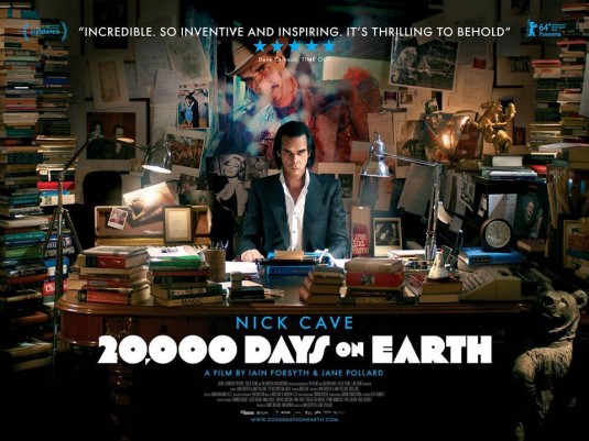 Nick Cave - 20.000 Dias na Terra - Cartazes