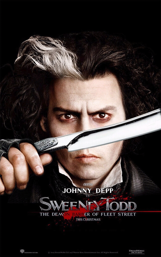 Sweeney Todd: Čertovský holič z Fleet Street - Plagáty