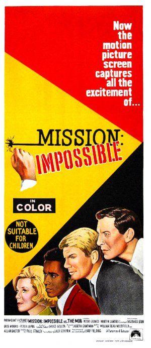 Mission Impossible Versus the Mob - Cartazes