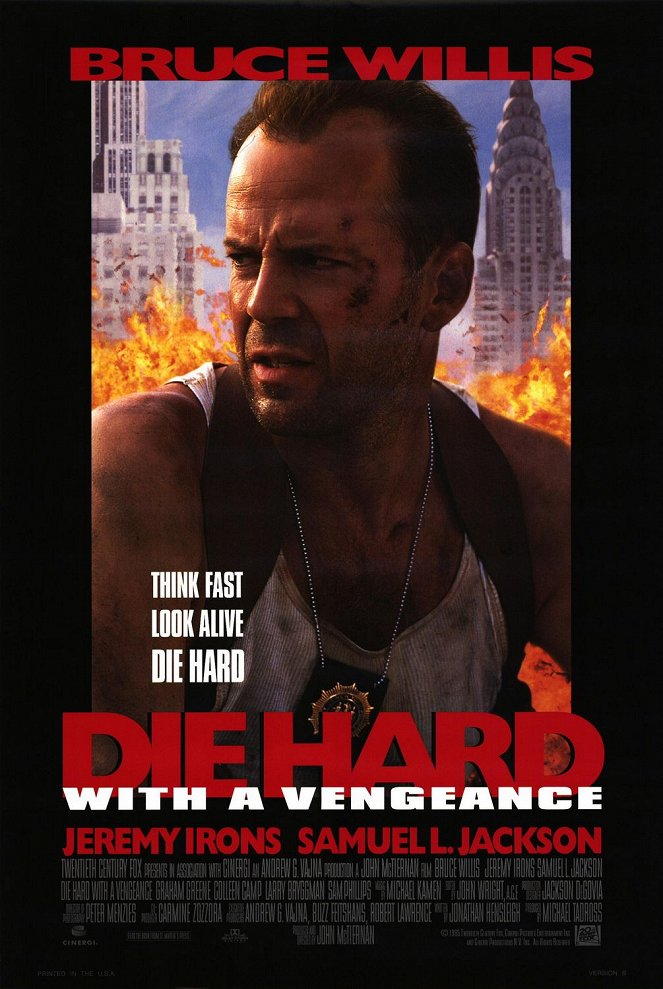 Die Hard 3. - Az élet mindig drága - Plakátok