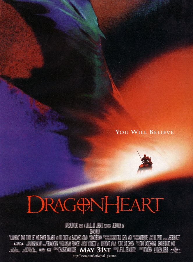 DragonHeart: Coração de Dragão - Cartazes