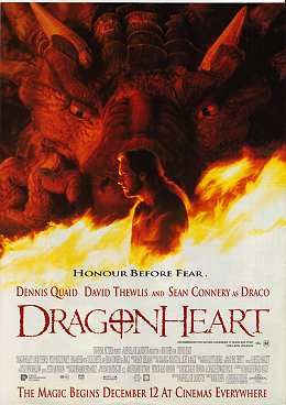 Dragonheart (Corazón de dragón) - Carteles