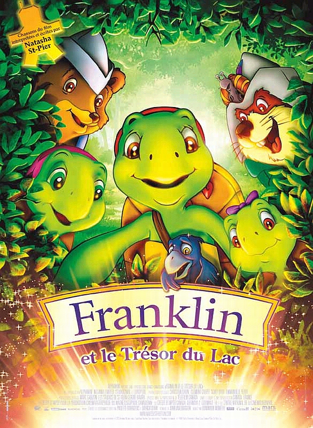 Franklin y el tesoro del lago - Carteles