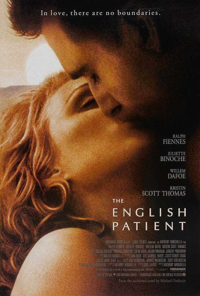 Angielski pacjent - Plakaty