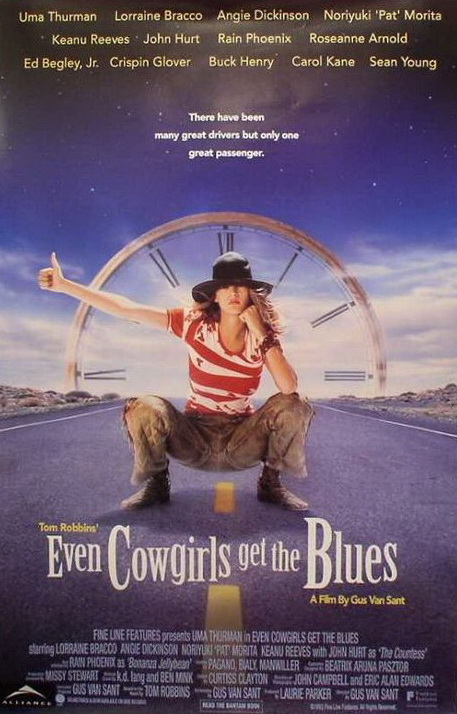 Even Cowgirls Get the Blues - Affiches