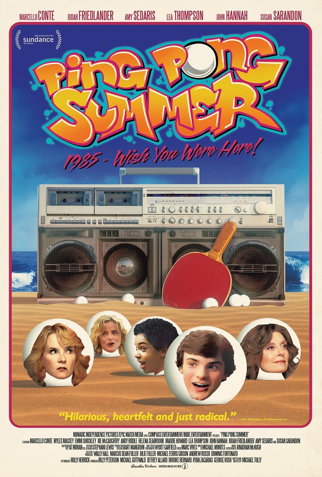 Ping Pong Summer - Affiches