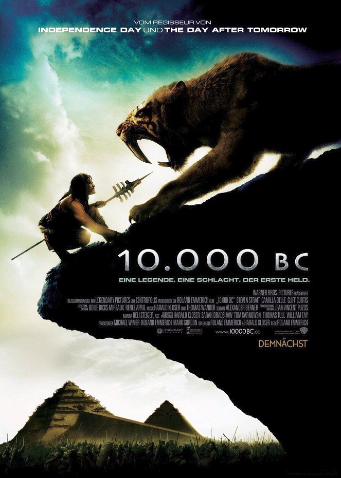 10,000 B.C. - Plakate