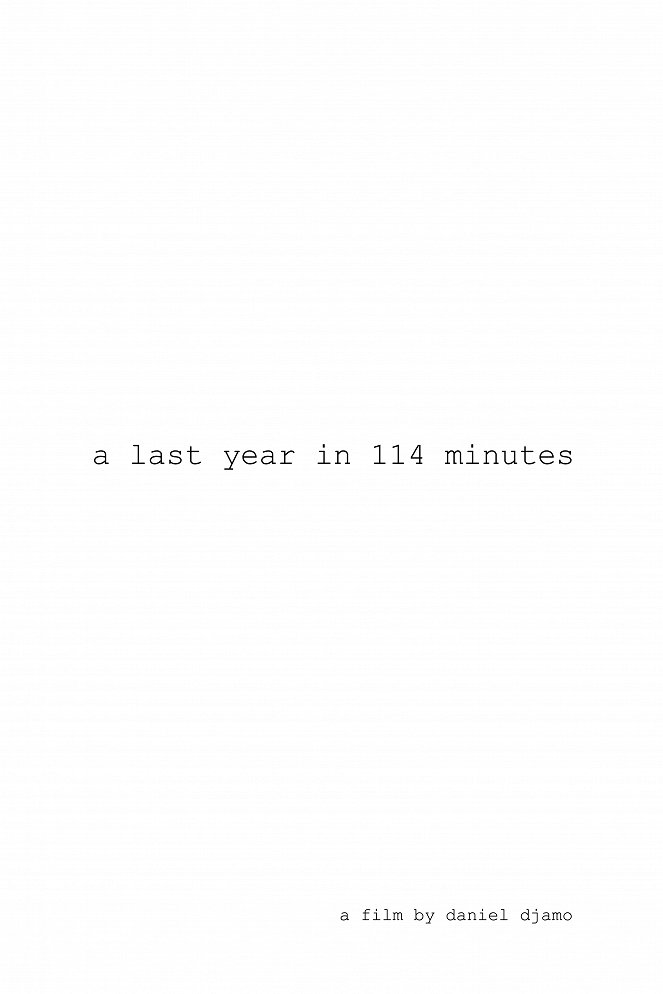 Poslední rok ve 114 minutách - Plagáty