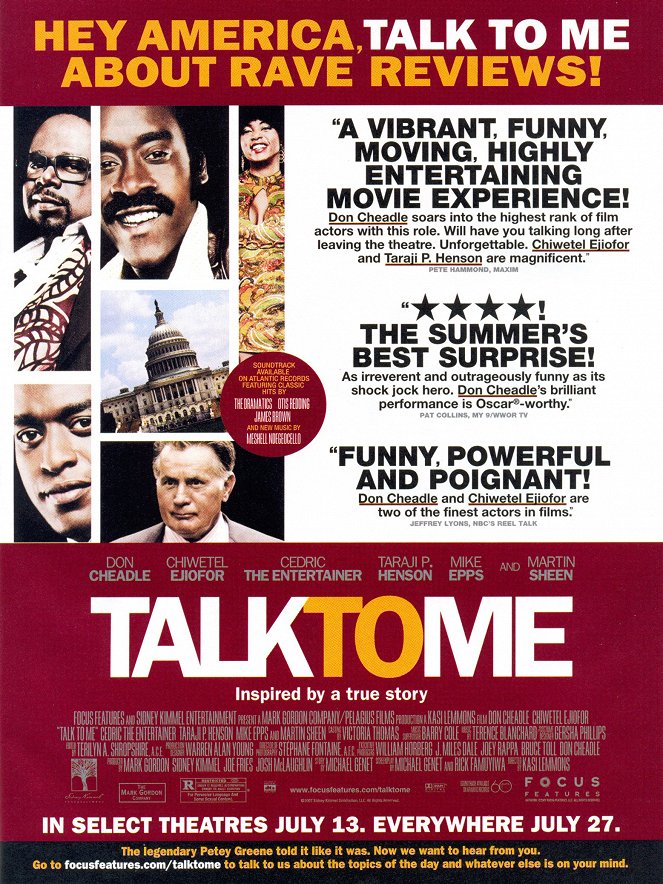 Talk to Me - Affiches
