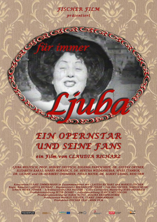 Für immer Ljuba – Ein Opernstar und seine Fans - Plakaty