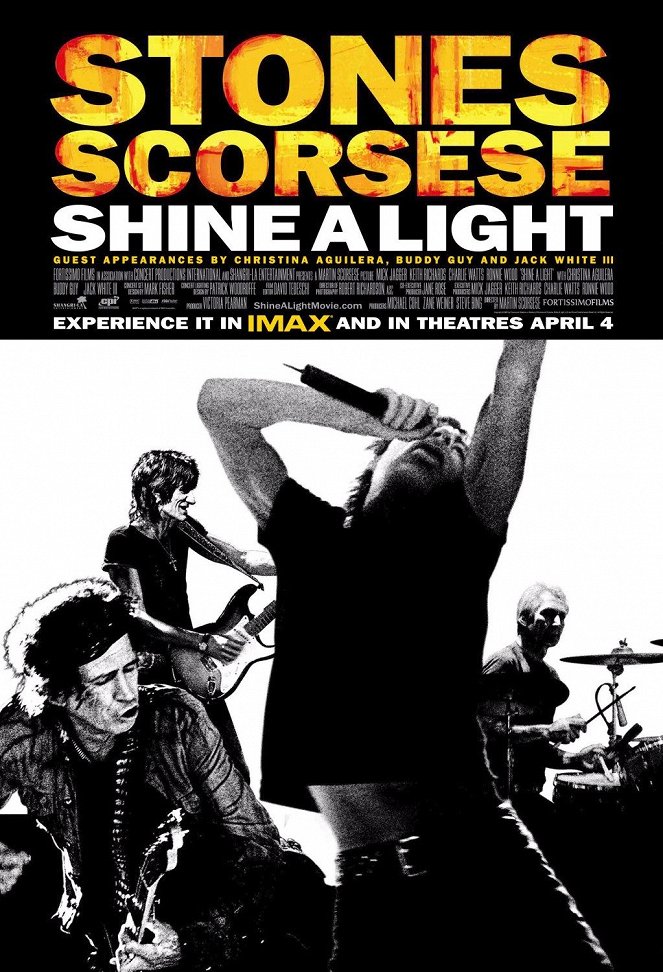 Rolling Stones - Shine a Light - Plakate