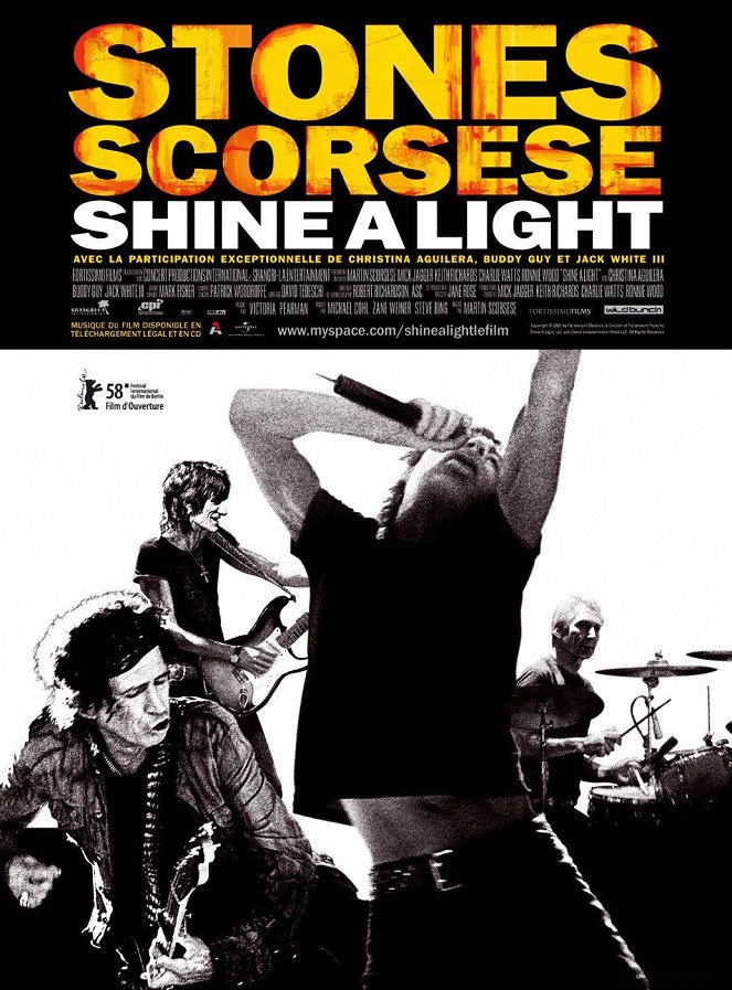 Shine a Light - Affiches