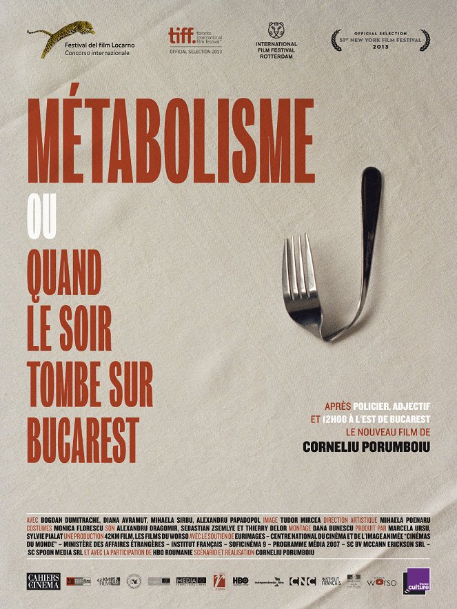 Amikor Bukarestre száll az éj, avagy metabolizmus - Plakátok