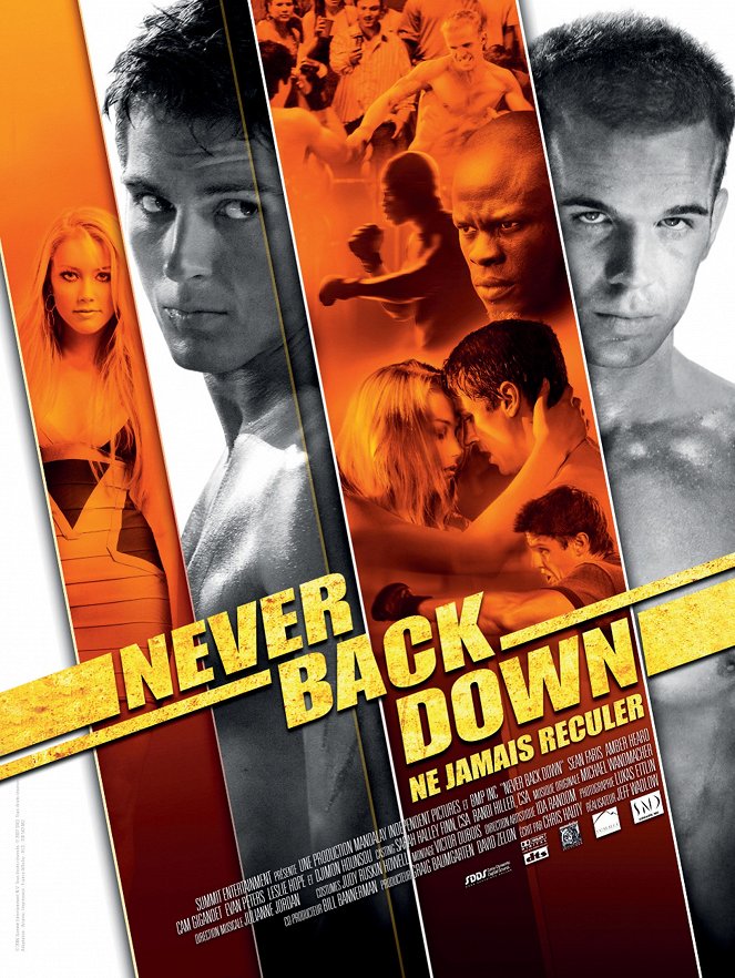 Never Back Down - Cartazes