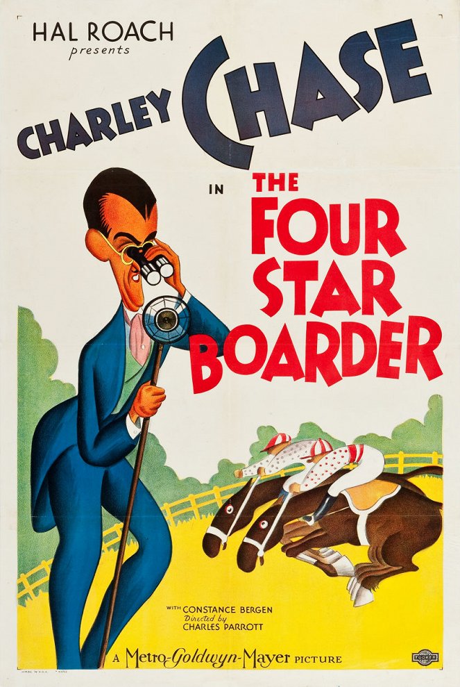 The Four Star Boarder - Plakate