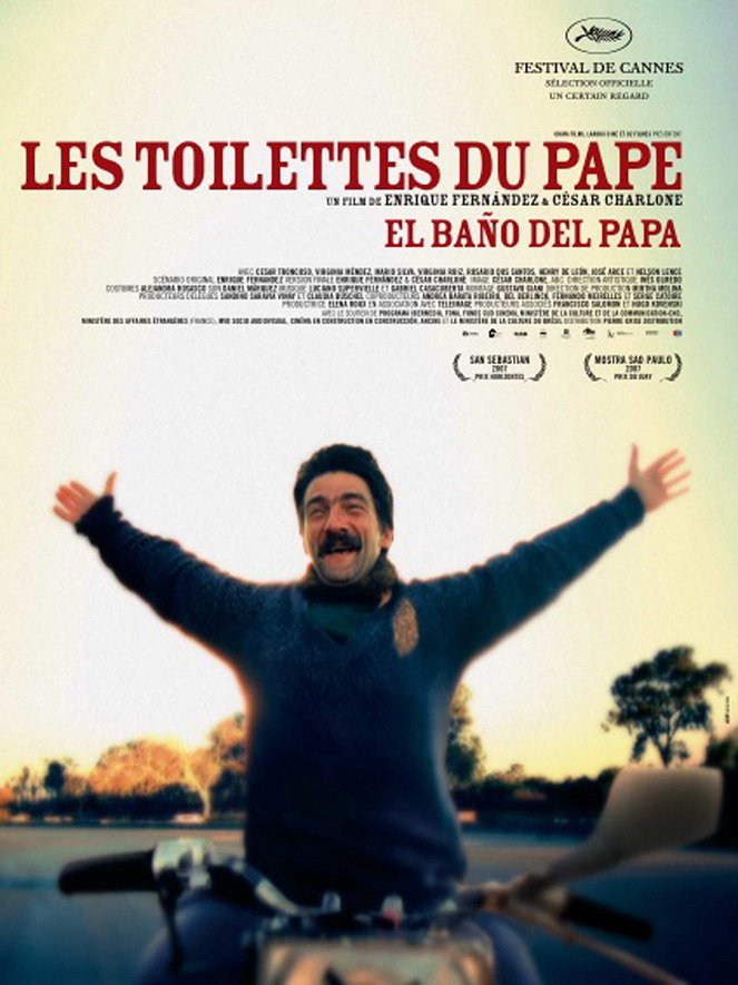 El baño del Papa - Das große Geschäft - Plakate