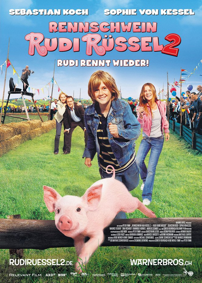 Rudy: The Return of the Racing Pig - Posters