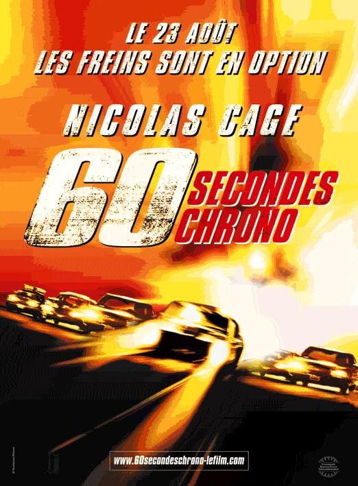 60 secondes chrono - Affiches