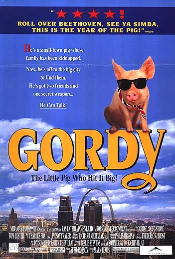 Veselé prasátko Gordy - Plakáty