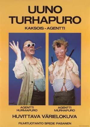 Uuno Turhapuro kaksoisagentti - Cartazes