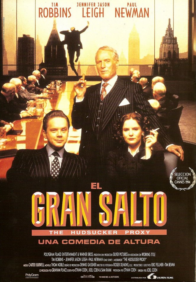 El gran salto - Carteles