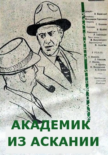 Akademik iz Askanii - Plakátok