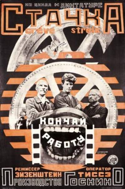 Streik - Oktober - Plakate