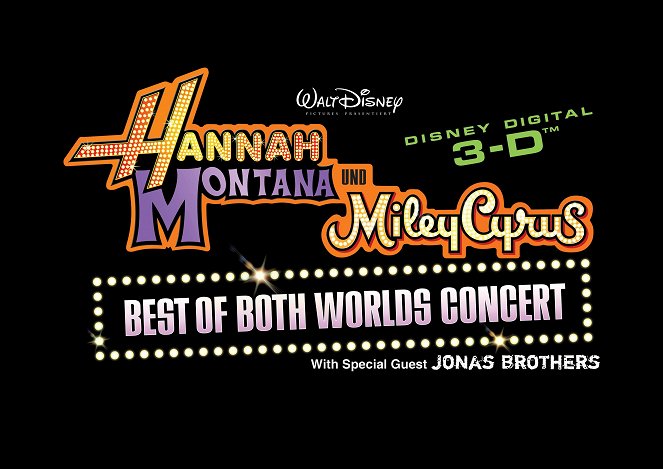 Hannah Montana i Miley Cyrus: Koncert Best of Both Worlds - Plakaty