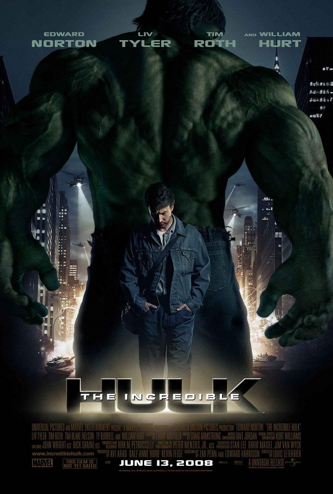 A hihetetlen Hulk - Plakátok