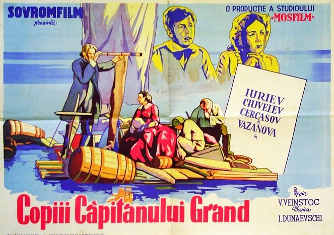 Deti kapitana Granta - Julisteet