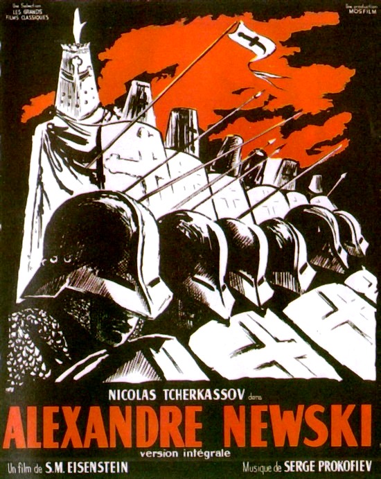 Alexandre Nevski - Affiches