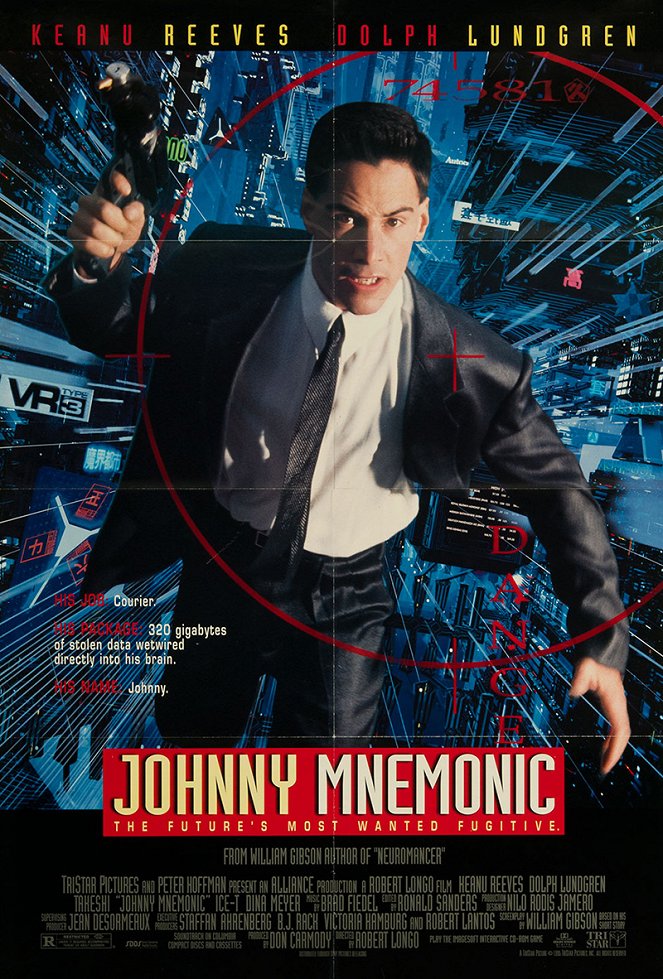 Johnny Mnemonic - A jövő szökevénye - Plakátok