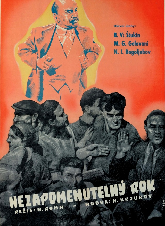 Nezapomenutelný rok - Lenin v roce 1918 - Plakáty