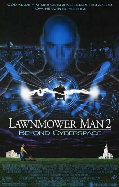 Lawnmower Man 2: Beyond Cyberspace - Cartazes