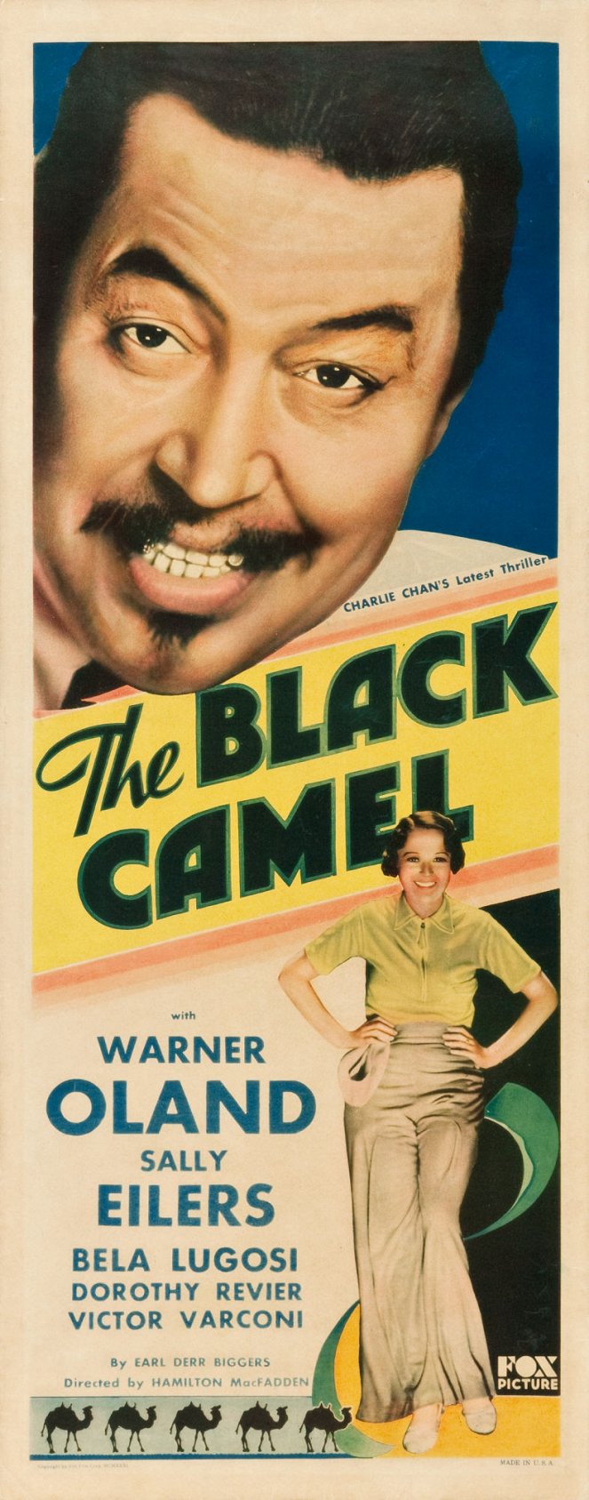 The Black Camel - Plagáty