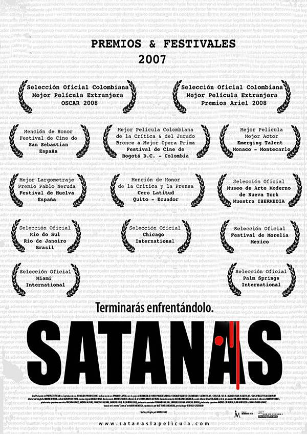 Satanás - Cartazes