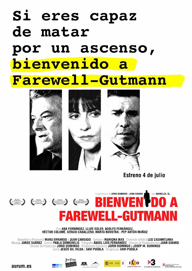 Vítejte ve firmě Farewell-Gutmann - Plakáty