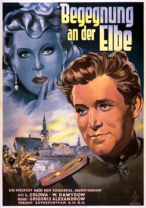 Begegnung an der Elbe - Plakate
