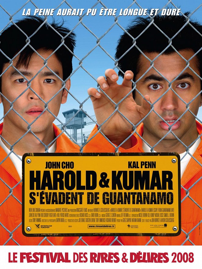 Harold et Kumar s'évadent de Guantanamo - Affiches