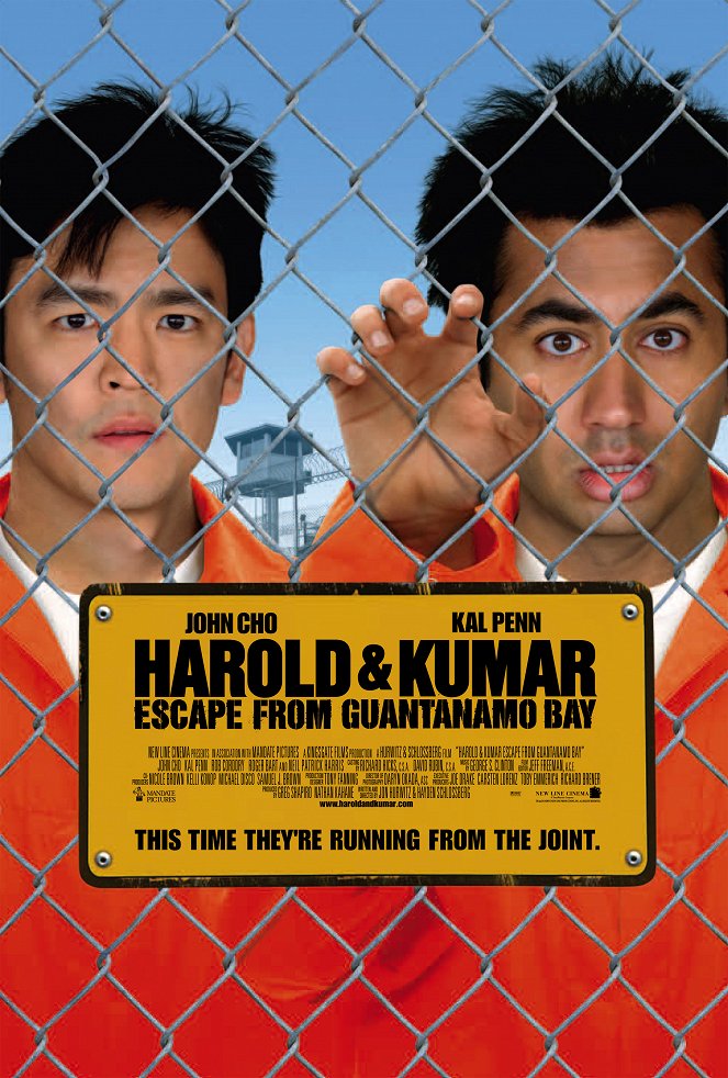 Harold & Kumar 2: Pako Guantanamosta - Julisteet