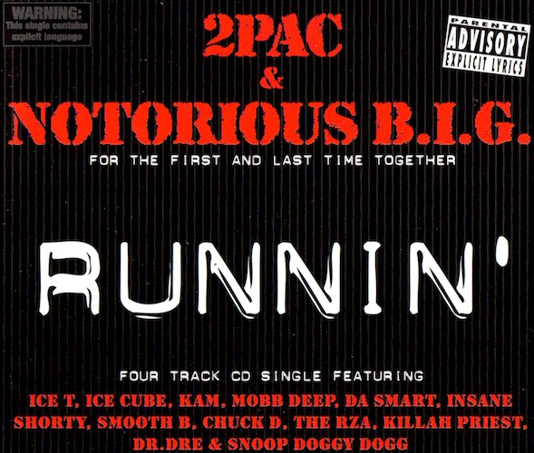 Tupac Shakur feat. The Notorious B.I.G.: Runnin' (Dying to Live) - Julisteet
