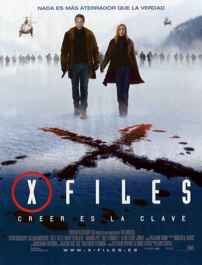 X-Files: Creer es la clave - Carteles