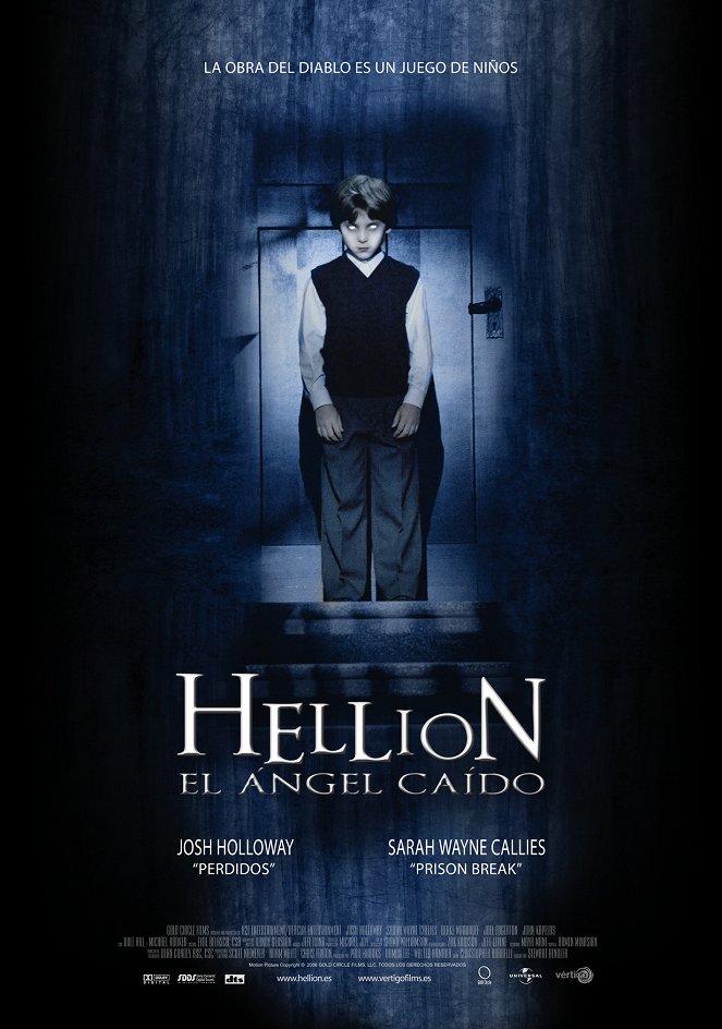 Hellion, el ángel caído - Carteles