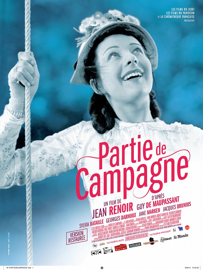 Une partie de campagne - Affiches