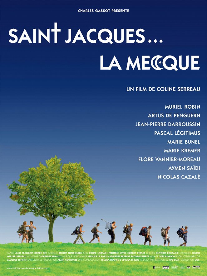 Saint Jacques... Pilgern auf Französisch - Plakate