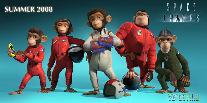Małpy w kosmosie - Plakaty