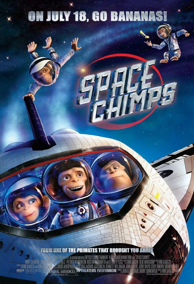 Space Chimps - Cartazes